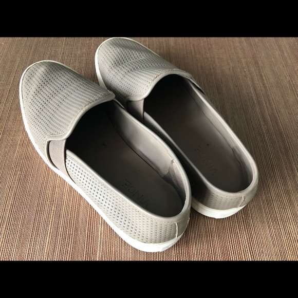 Vince Blair perforated leather slip-on sneakers - Picture 2 of 8